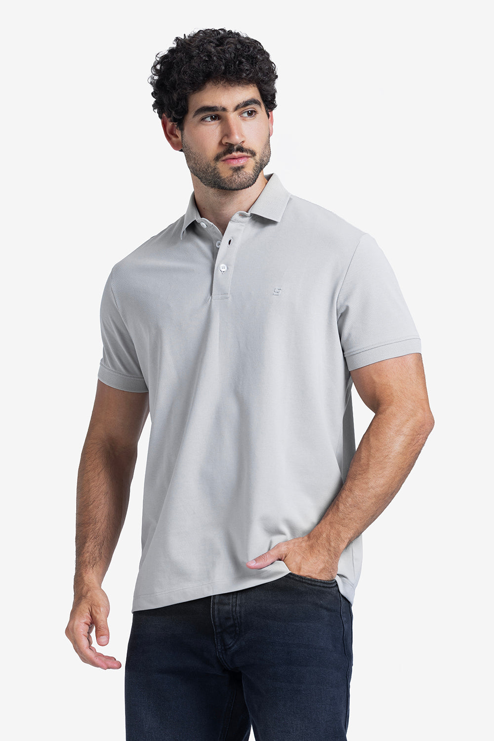 Polo T-shirt - Men - Plain
