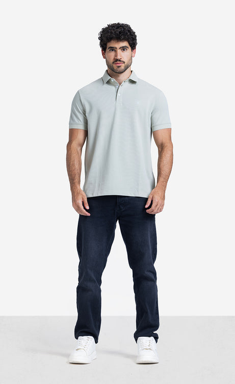 Men's Plain Short-Sleeve Polo Shirt – view 12
