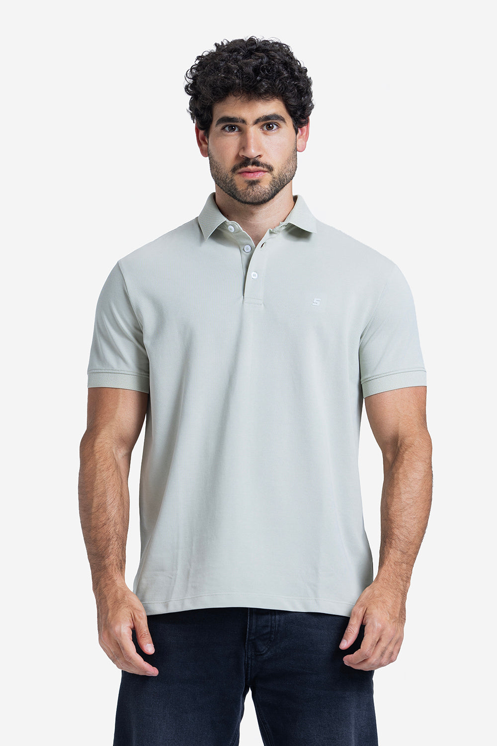 Polo T-shirt - Men - Plain