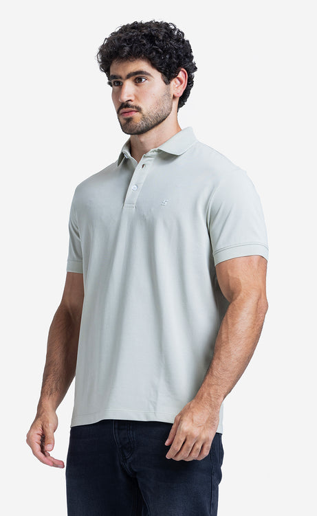 Men's Plain Short-Sleeve Polo Shirt – view 10