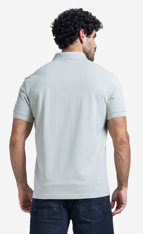 Men's Plain Short-Sleeve Polo Shirt – view 11