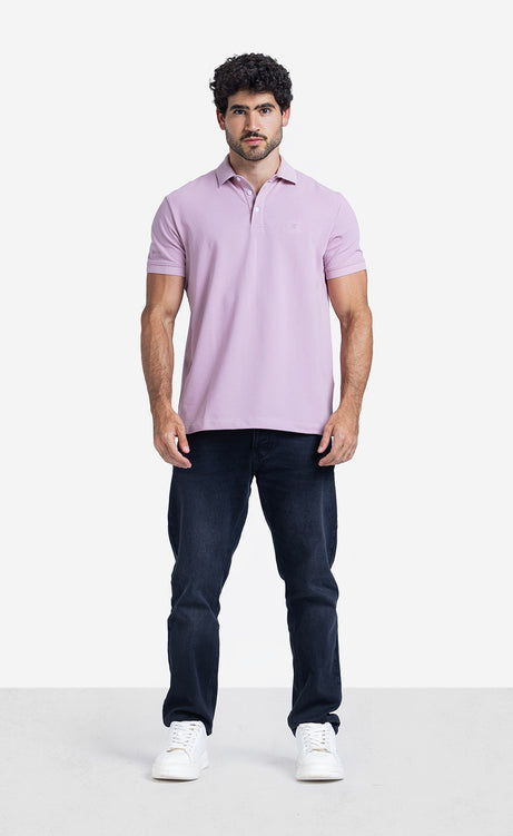Men's Plain Short-Sleeve Polo Shirt – view 21