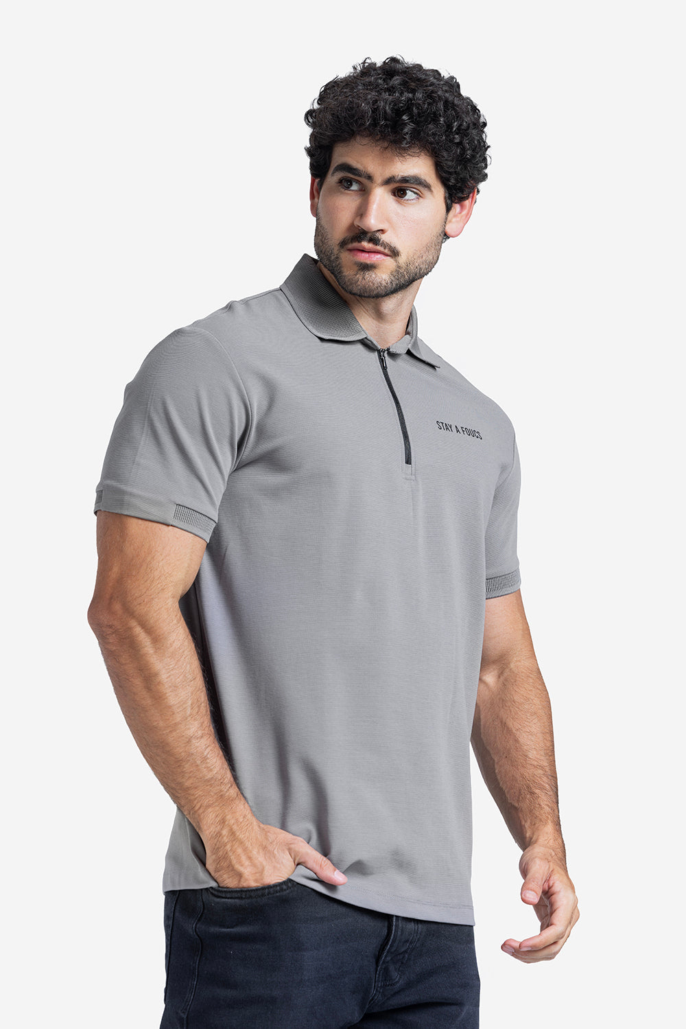 Polo T-shirt - Men - Plain