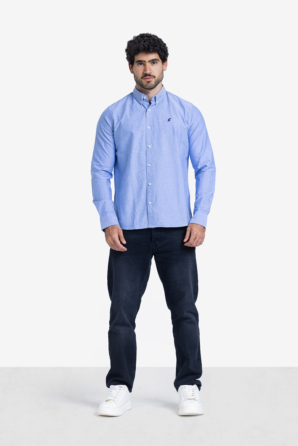Long Sleeve Shirt - Men - Plain