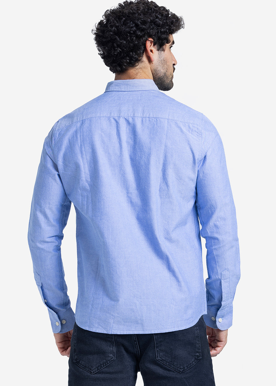 Long Sleeve Shirt - Men - Plain