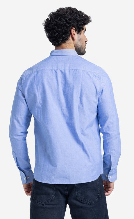 Men's Plain Long-Sleeve Shirt – view 2
