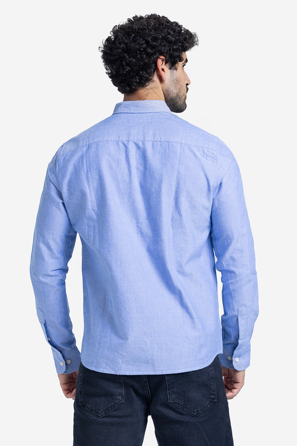 Long Sleeve Shirt - Men - Plain