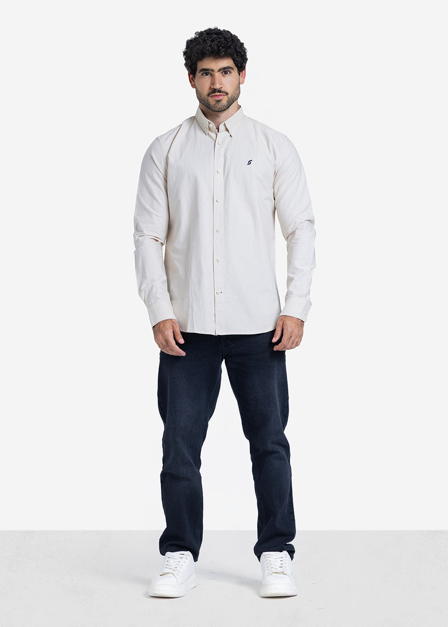 Long Sleeve Shirt - Men - Plain