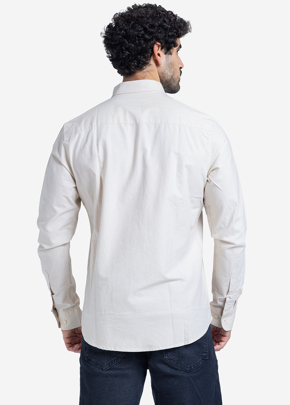 Long Sleeve Shirt - Men - Plain