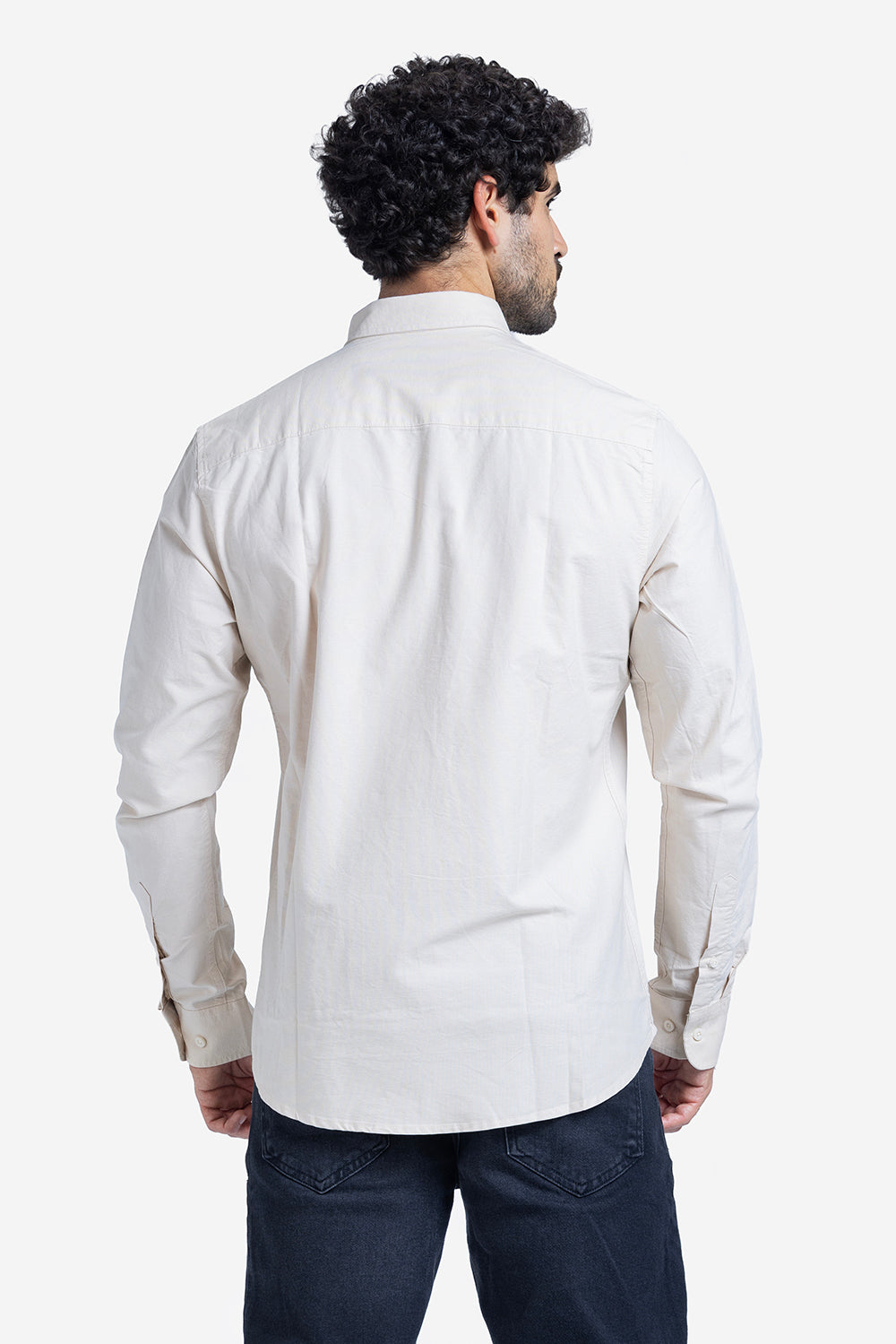 Long Sleeve Shirt - Men - Plain