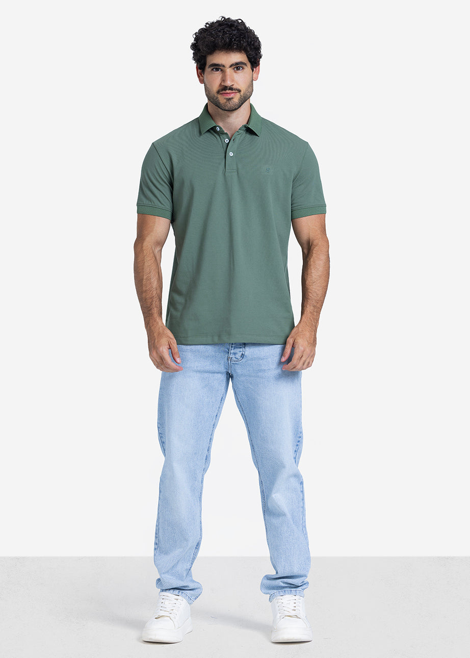 Polo T-shirt - Men - Plain