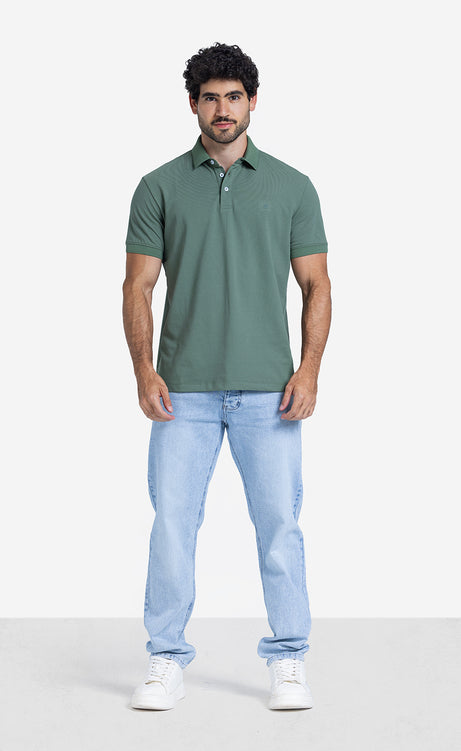 Men's Plain Short-Sleeve Polo Shirt – view 4