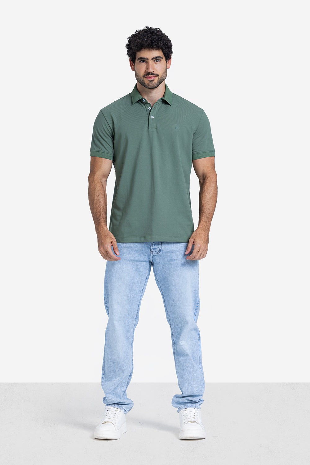 Polo T-shirt - Men - Plain