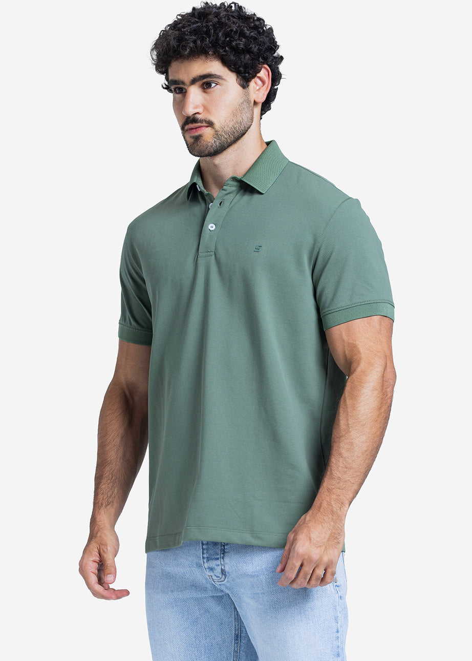 Polo T-shirt - Men - Plain