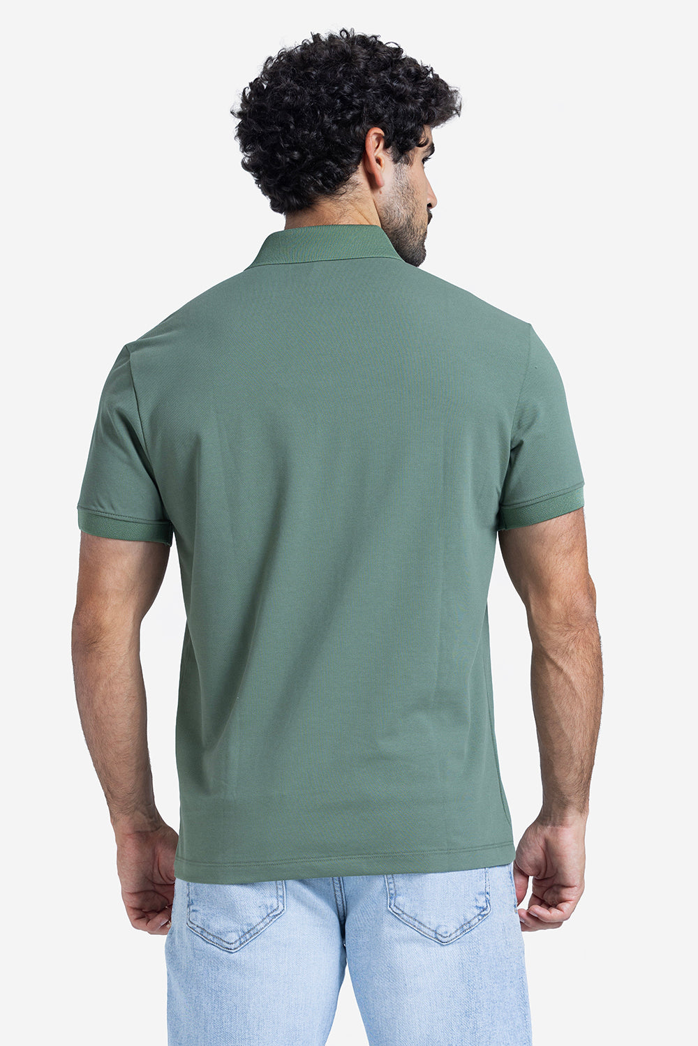 Polo T-shirt - Men - Plain