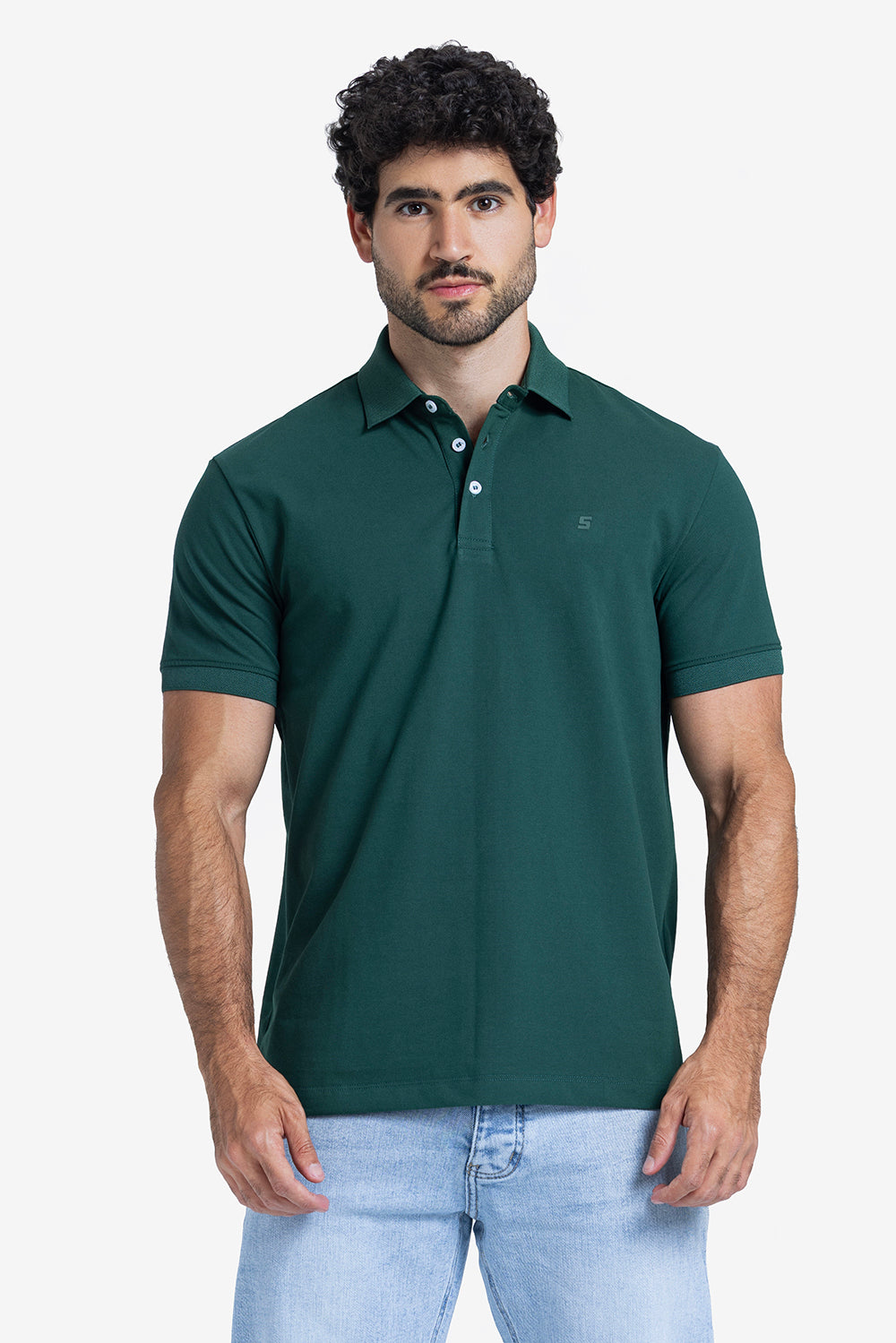 Polo T-shirt - Men - Plain