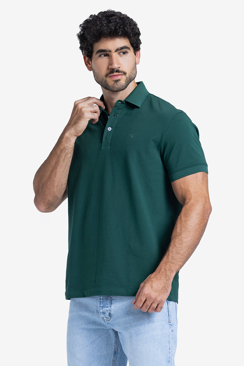 Polo T-shirt - Men - Plain
