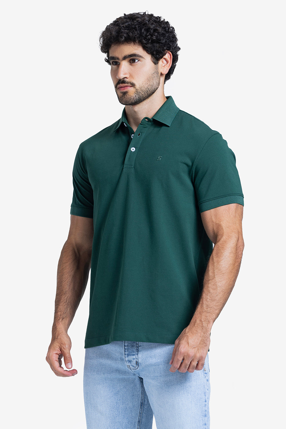 Polo T-shirt - Men - Plain