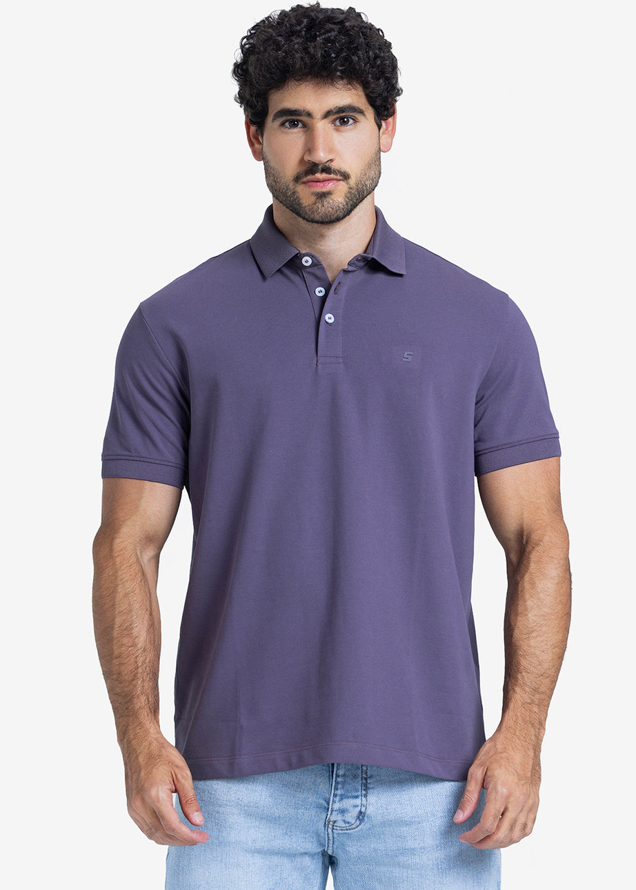 Polo T-shirt - Men - Plain