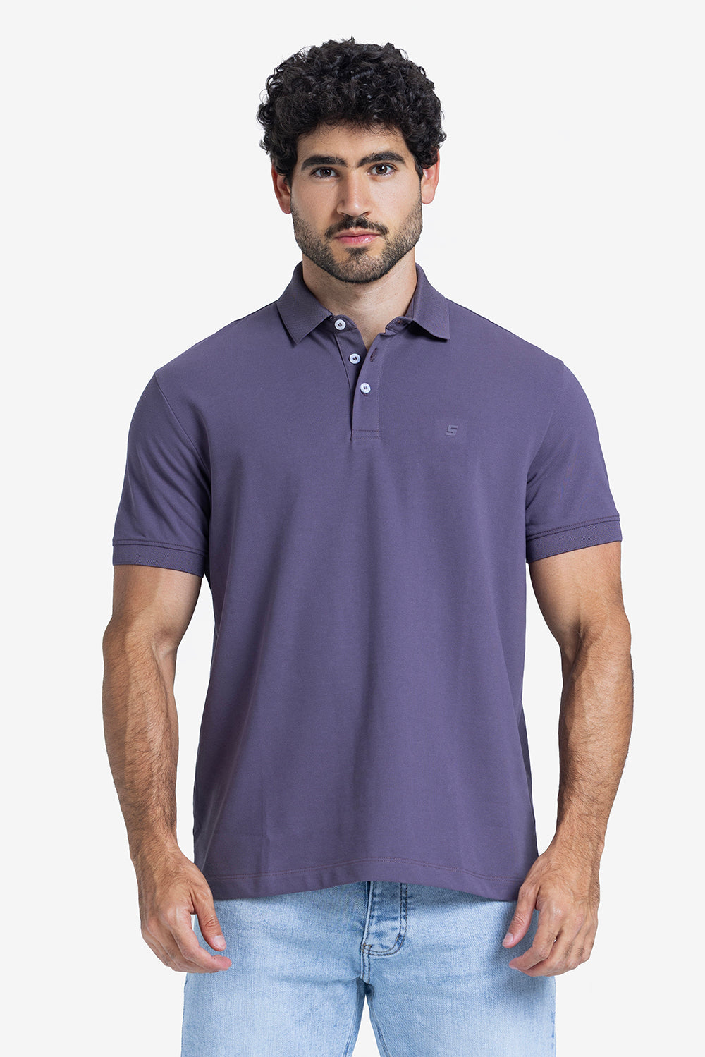 Polo T-shirt - Men - Plain
