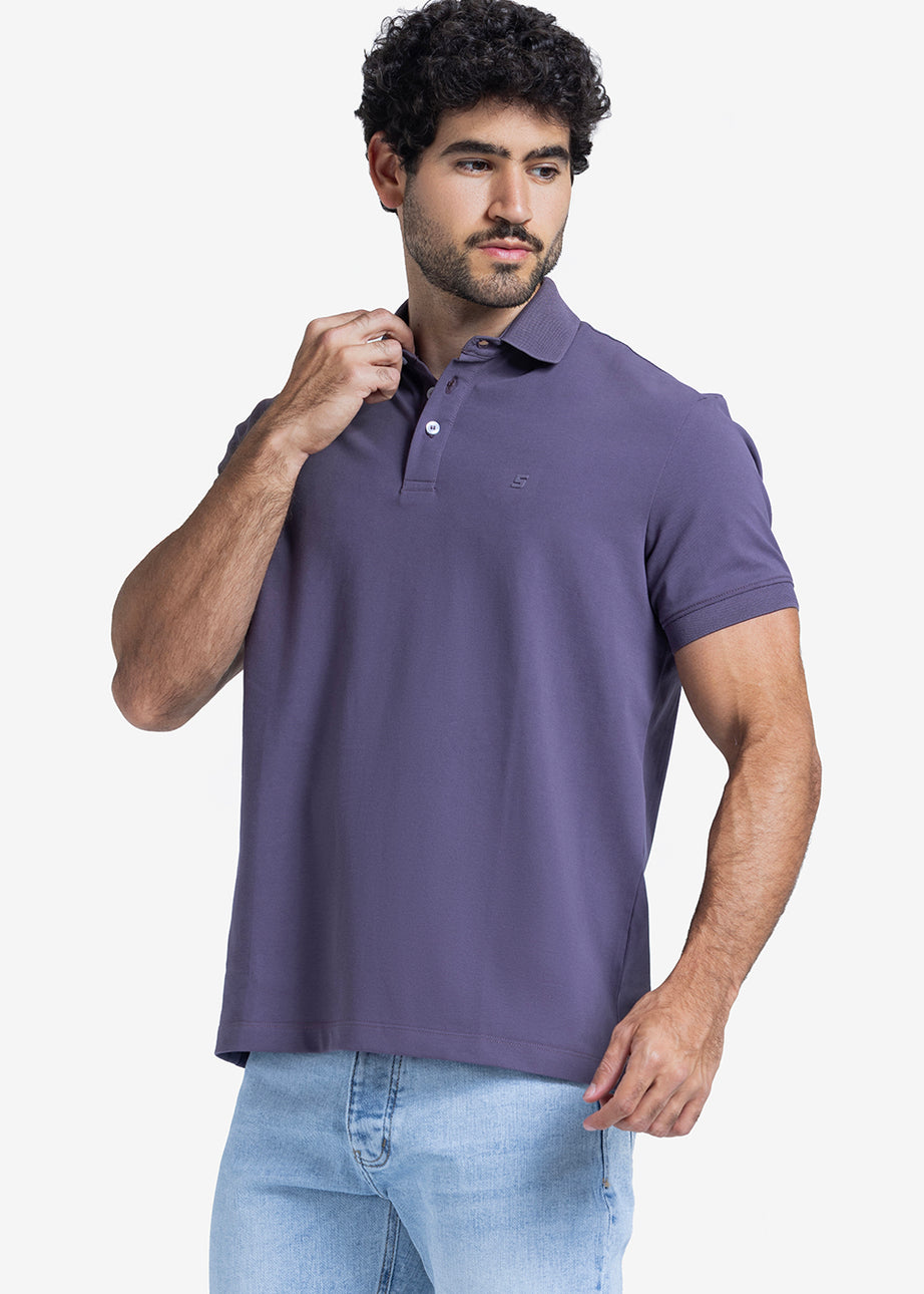 Polo T-shirt - Men - Plain