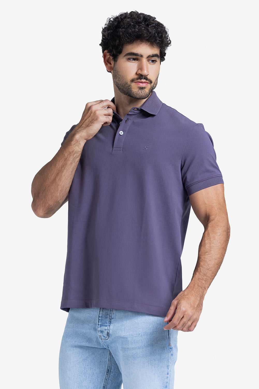 Polo T-shirt - Men - Plain