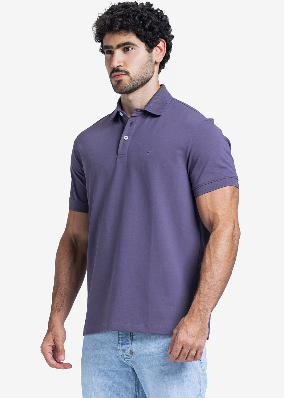 Polo T-shirt - Men - Plain