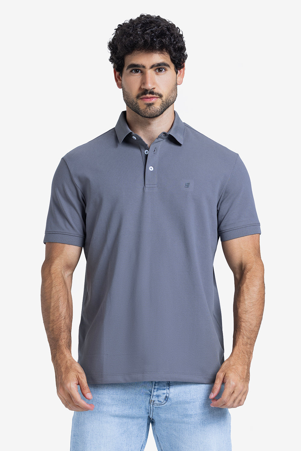 Polo T-shirt - Men - Plain