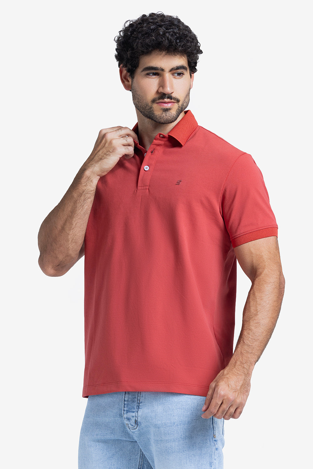 Polo T-shirt - Men - Plain