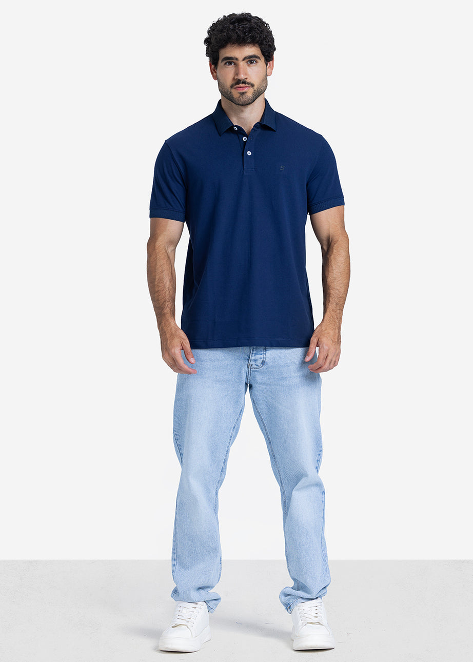 Polo T-shirt - Men - Plain