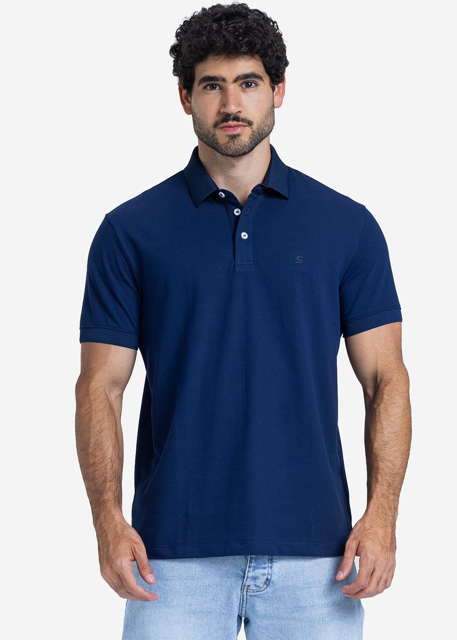Polo T-shirt - Men - Plain