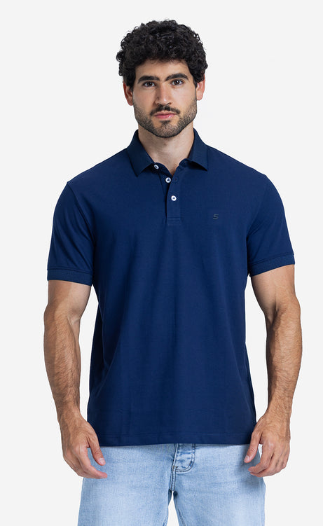 Men's Plain Short-Sleeve Polo Shirt – view 23