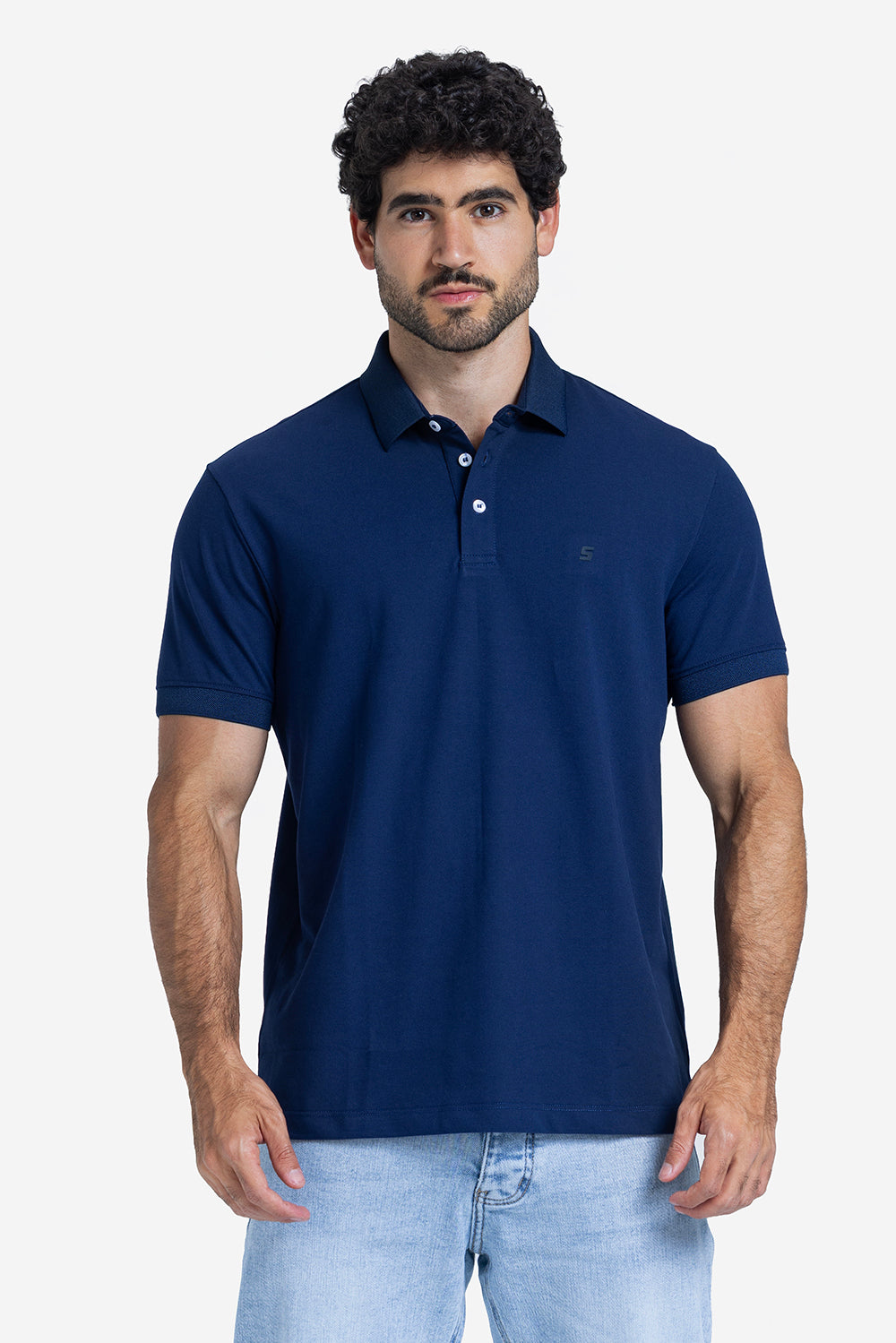 Polo T-shirt - Men - Plain