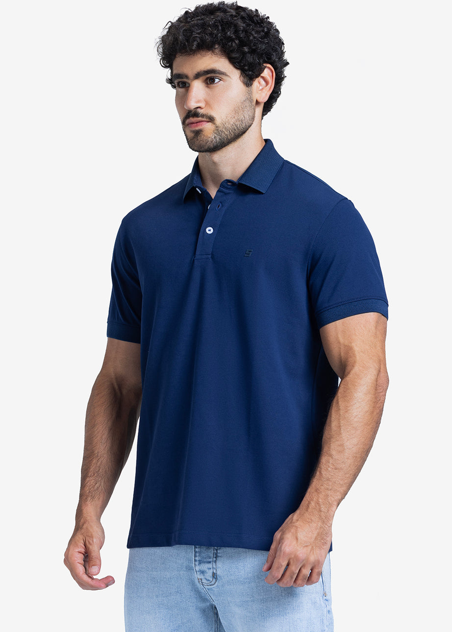 Polo T-shirt - Men - Plain