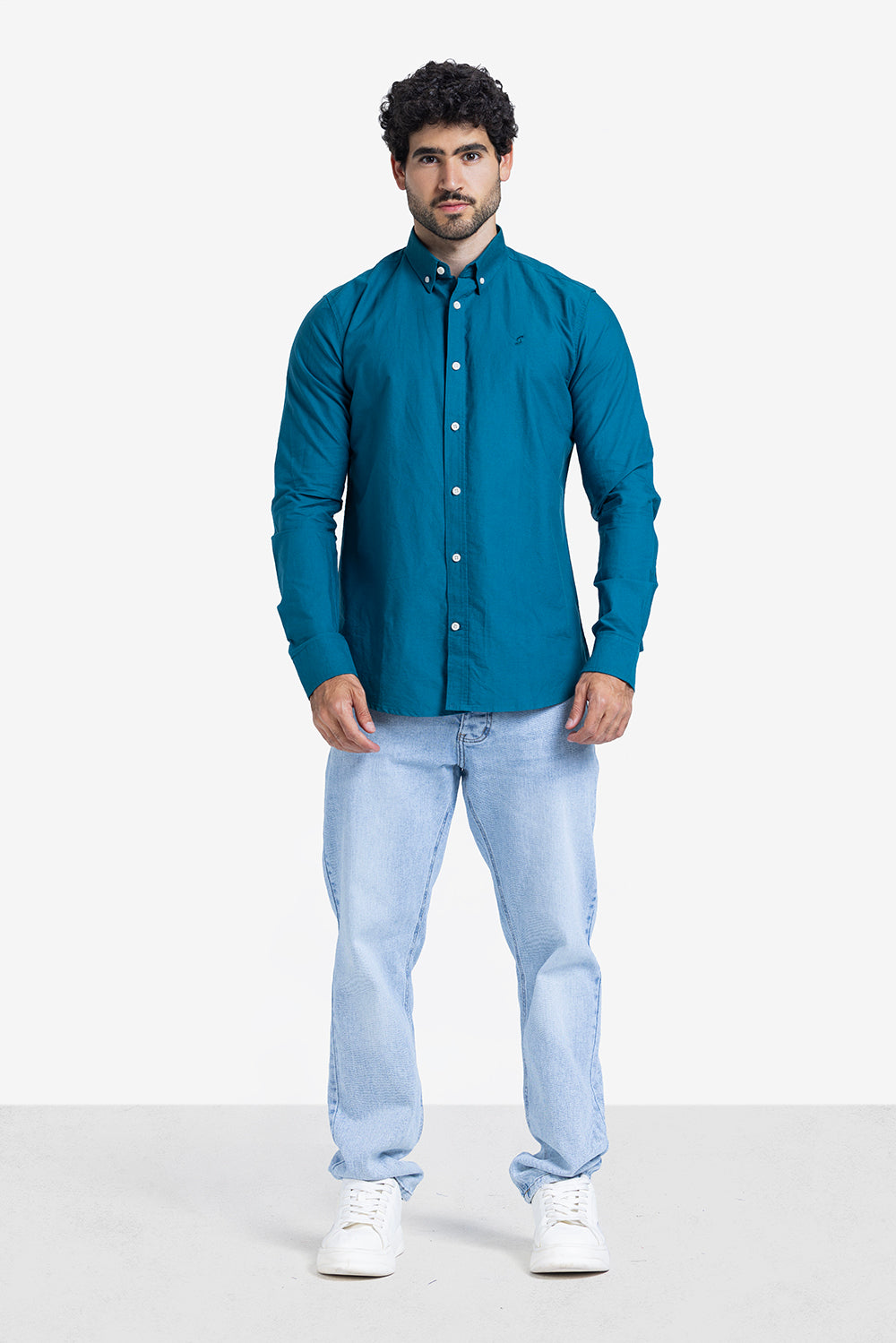 Long Sleeve Shirt - Men - Plain