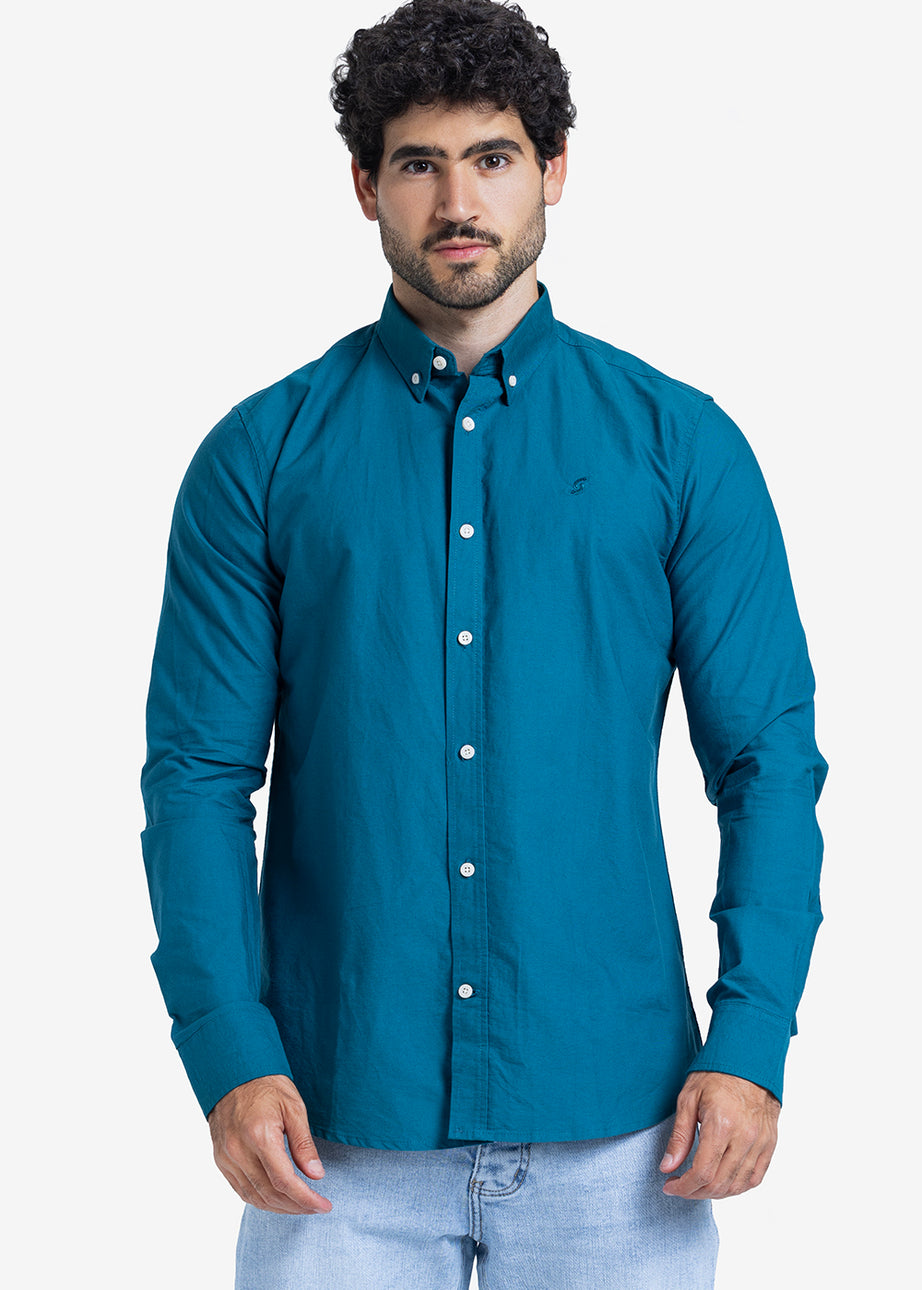 Long Sleeve Shirt - Men - Plain