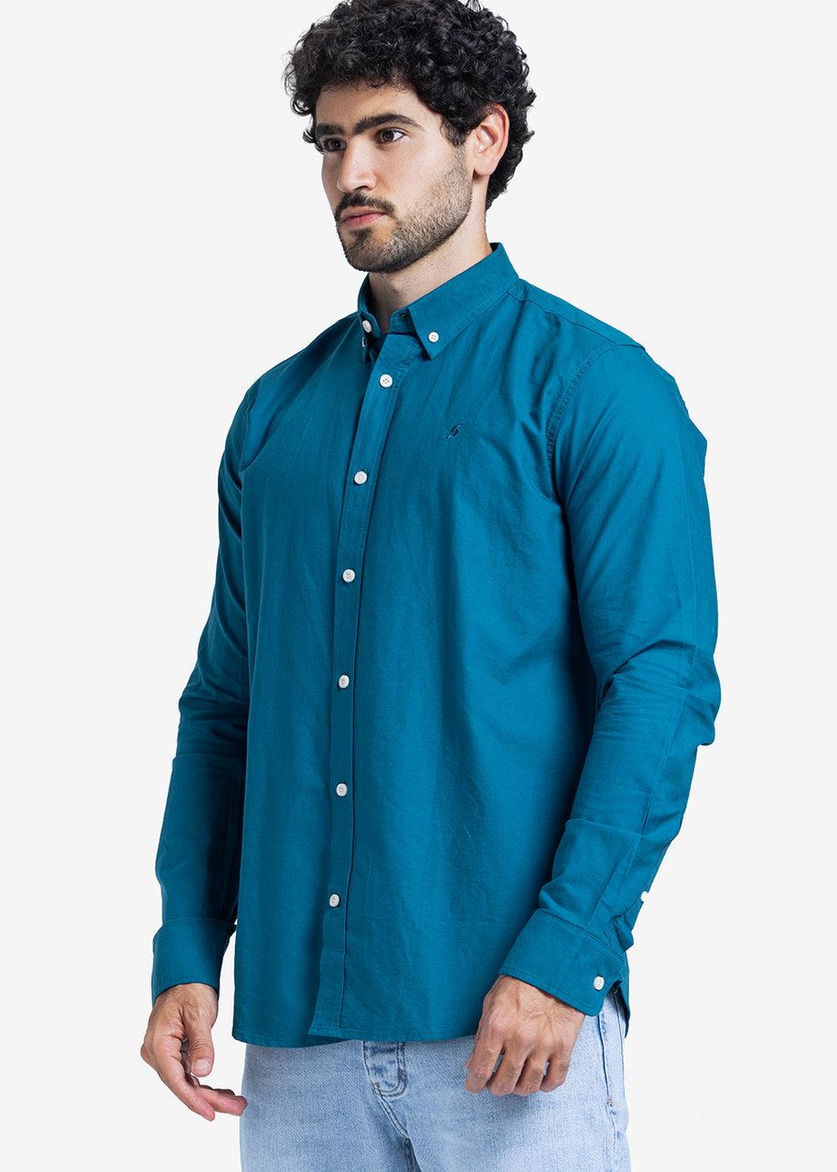 Long Sleeve Shirt - Men - Plain