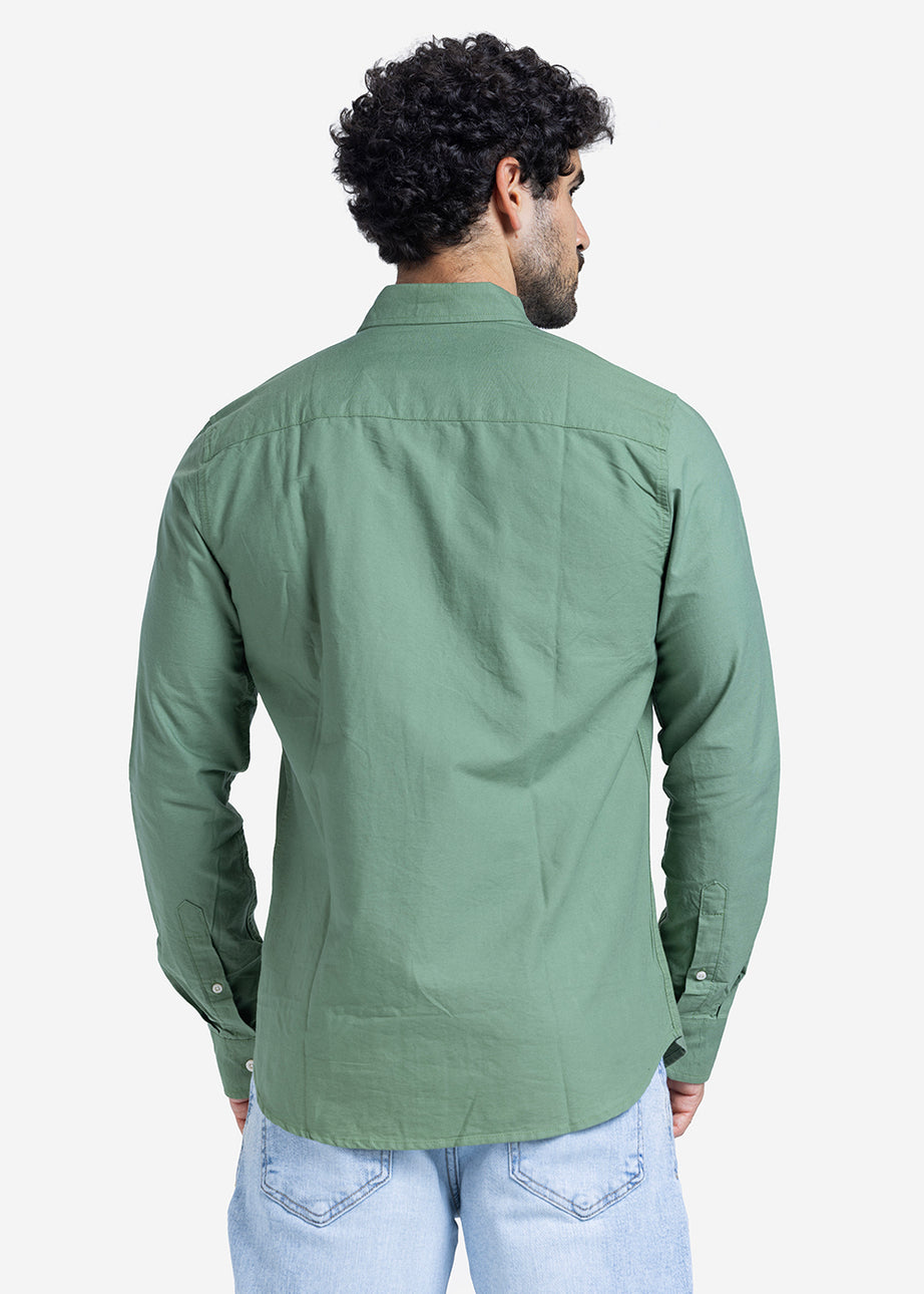 Long Sleeve Shirt - Men - Plain