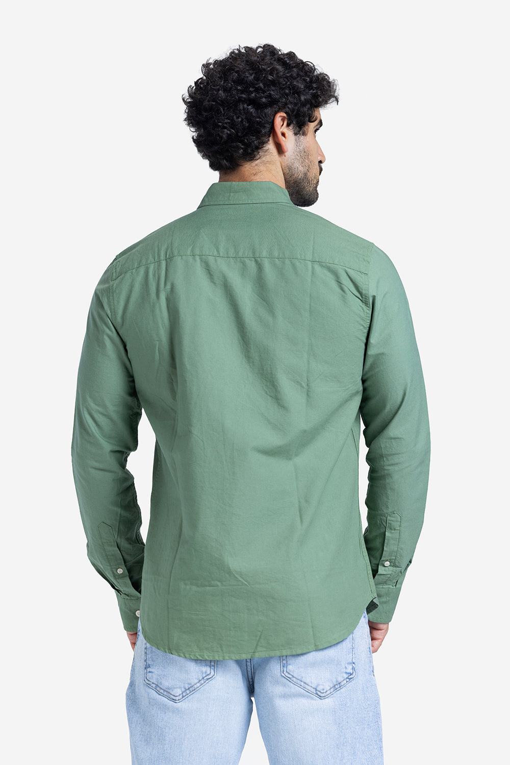 Long Sleeve Shirt - Men - Plain