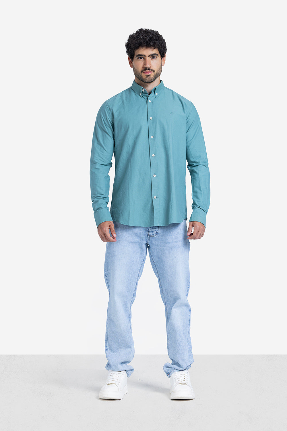 Long Sleeve Shirt - Men - Plain