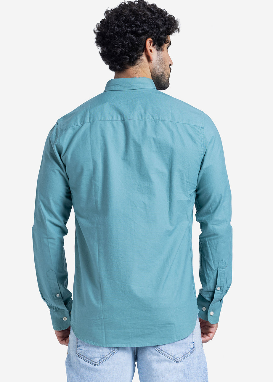 Long Sleeve Shirt - Men - Plain