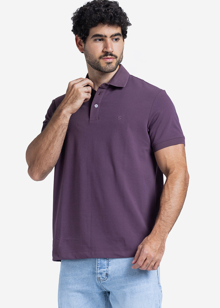 Polo T-shirt - Men - Plain