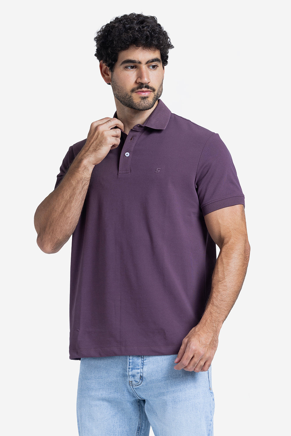 Polo T-shirt - Men - Plain