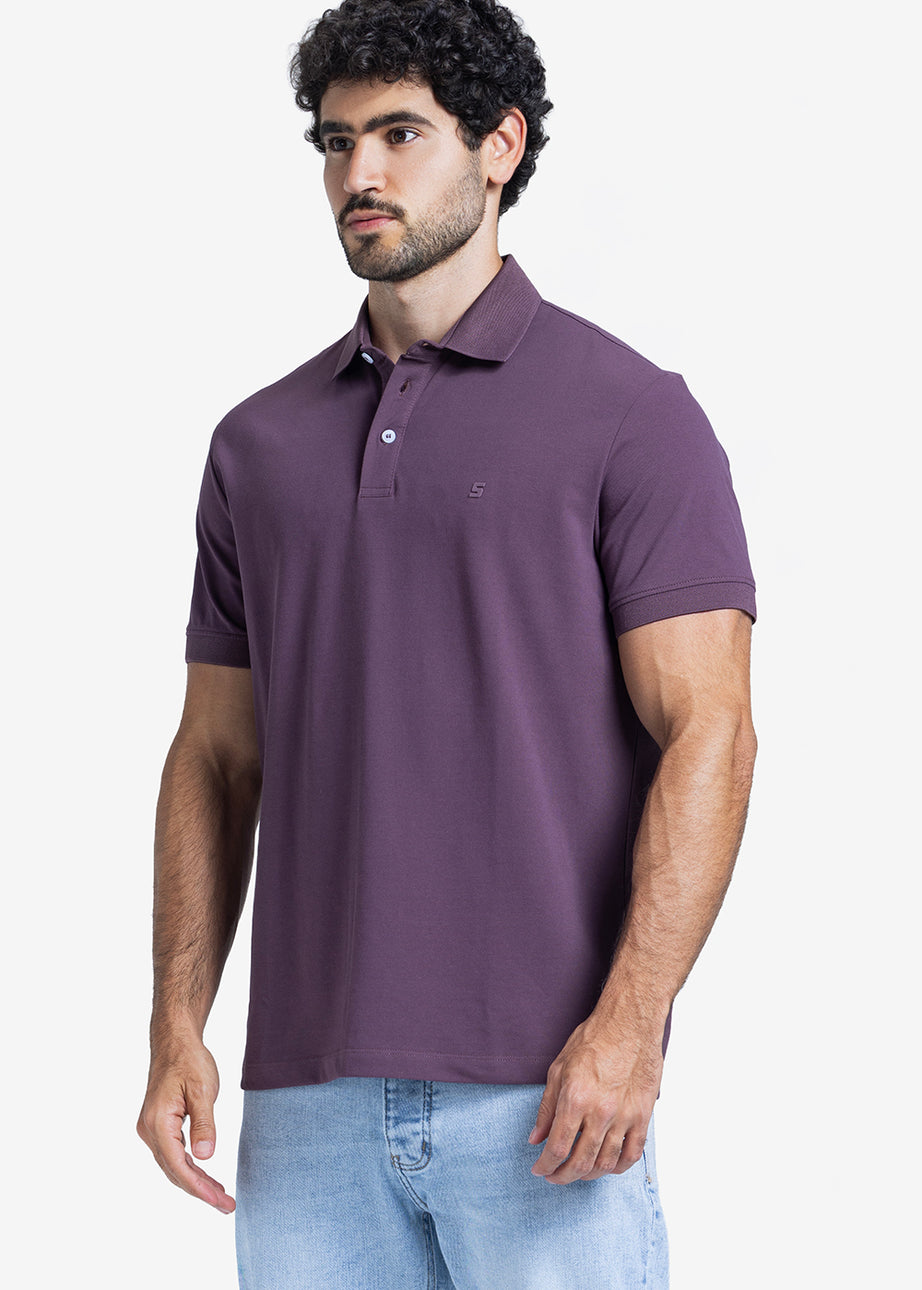 Polo T-shirt - Men - Plain