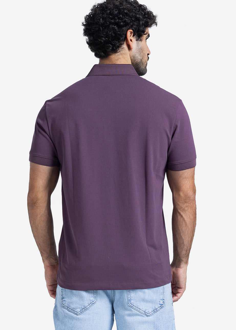 Polo T-shirt - Men - Plain