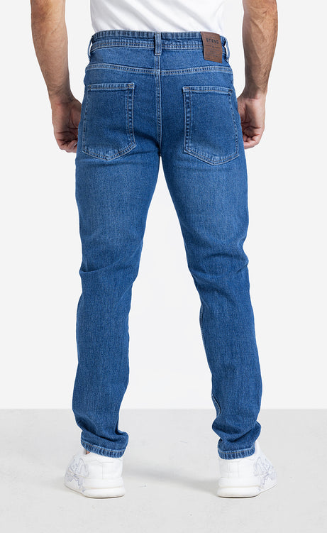 Men's Jeans - Dark Blue & Dark Gray – view 3