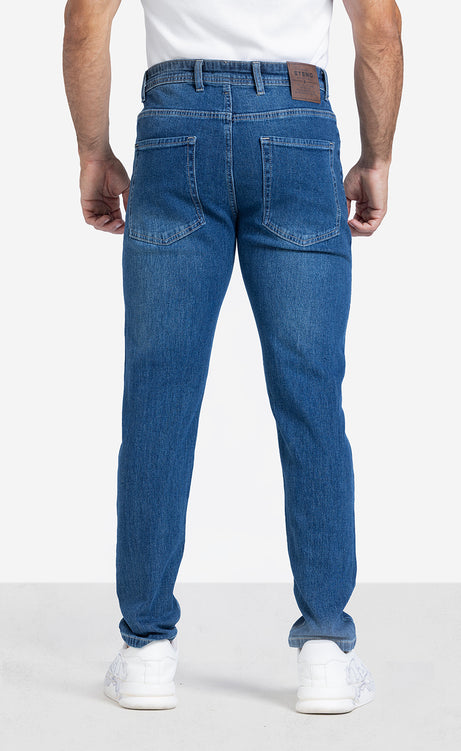 Men's Slim-Fit Jeans - Blue, Dark Denim & Dark Gray – view 8