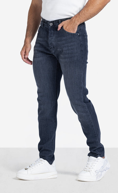 Men's Jeans - Dark Blue & Dark Gray – view 5