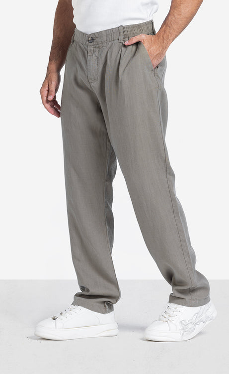 Men's Straight-Leg Linen Pants – view 5
