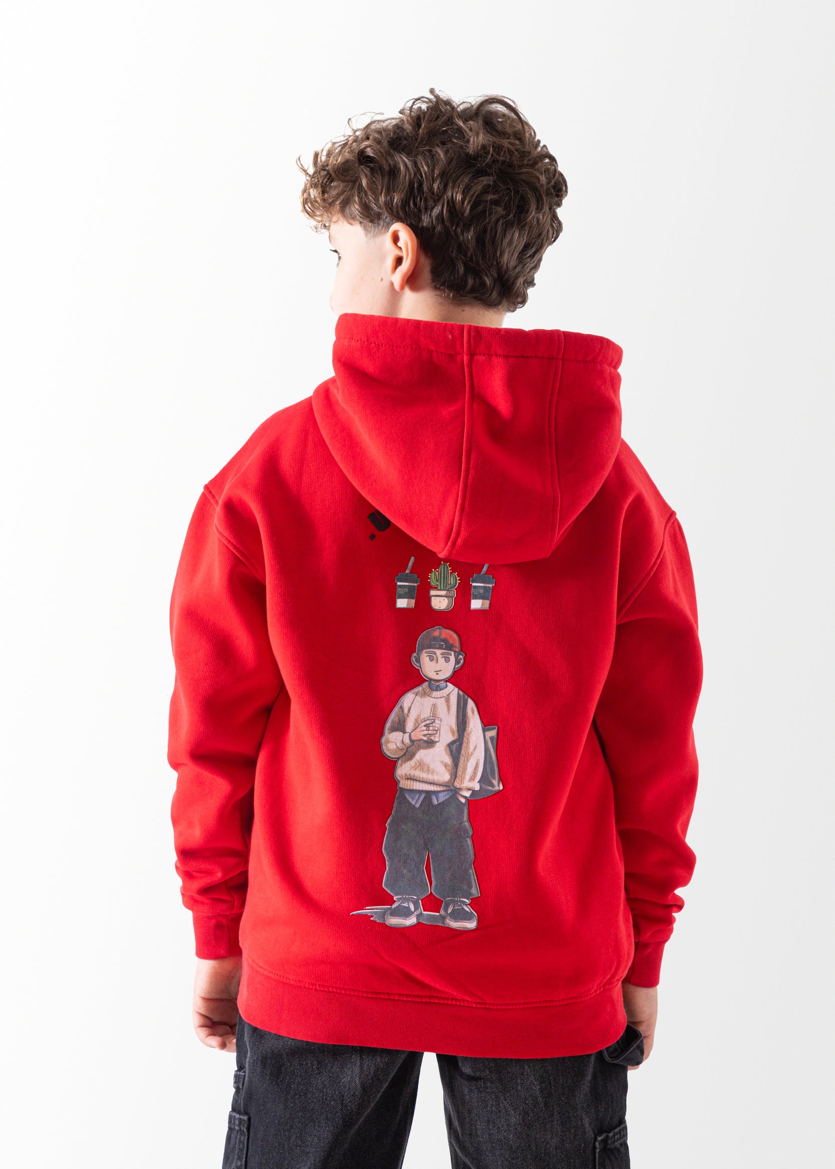 Hoodie - Boys - Printed